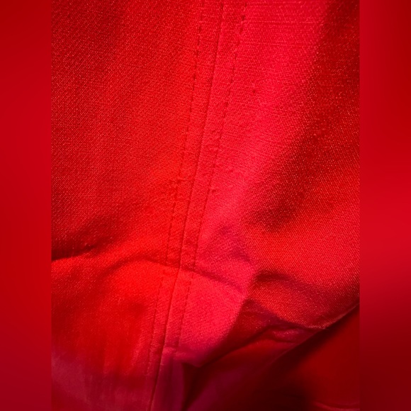 Loft Red Dress - Picture 3 of 6